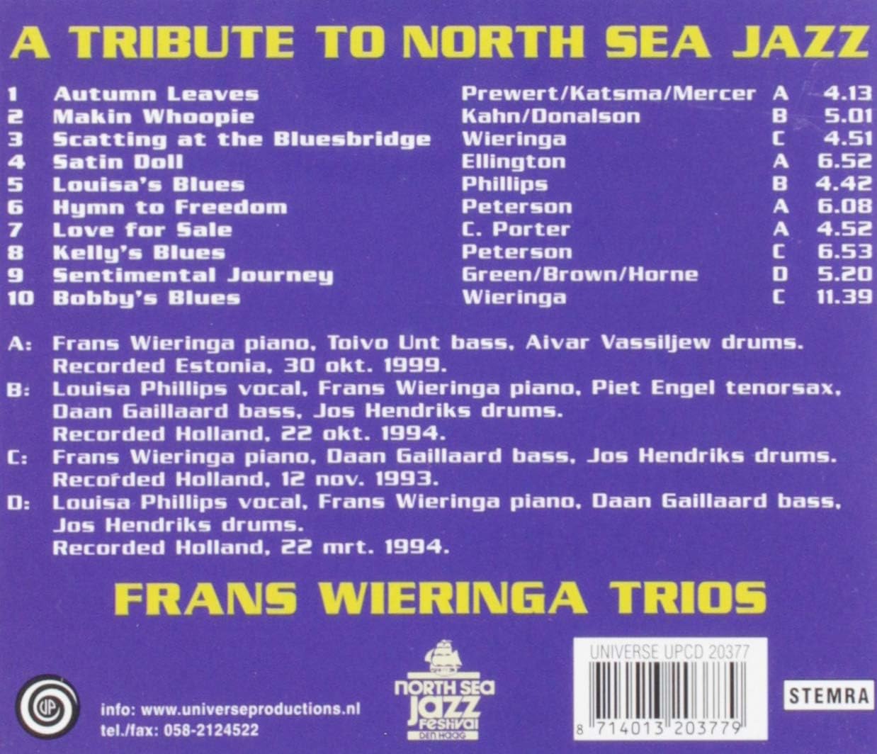 A Tribute to North Sea..