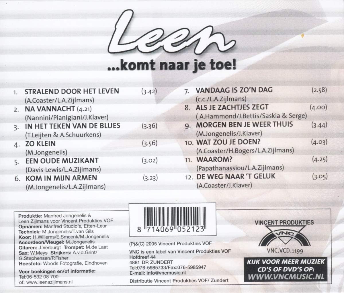 Leen Zijlmans - Leen Komt Naar Je Toe