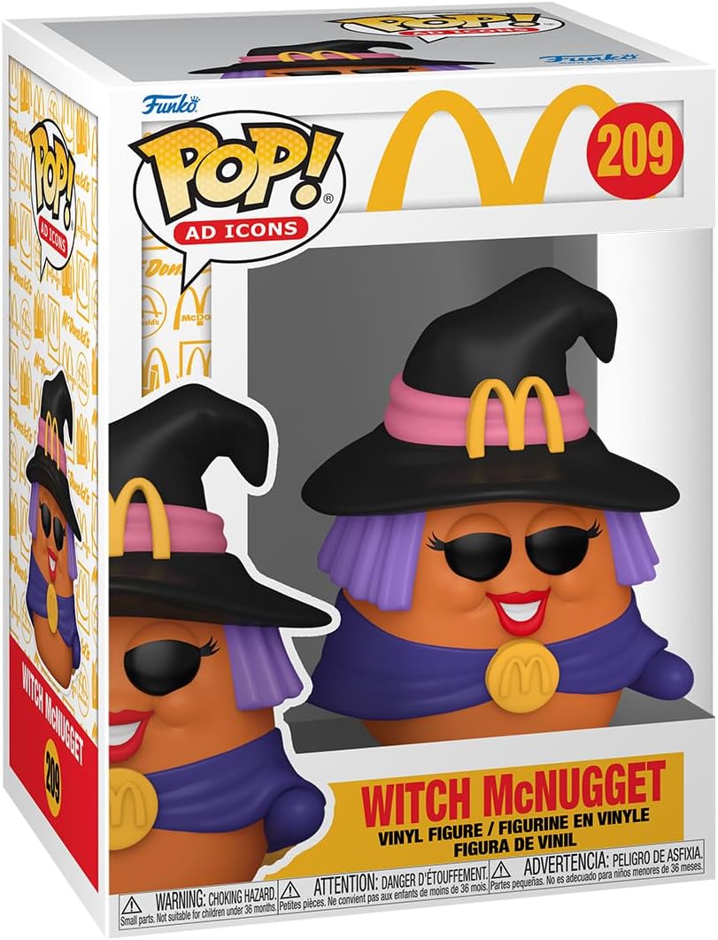 Funko POP! Ad Icons: McDonalds - Nugget - NB - Witch - McDonald's - Collectable Vinyl Figure - Gift Idea - Official Merchandise - Toys for Kids & Adults - Ad Icons Fans - Model Figure for Collectors