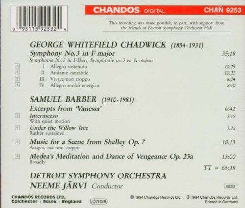 Sinfonie 3 / Excerpts F.van.