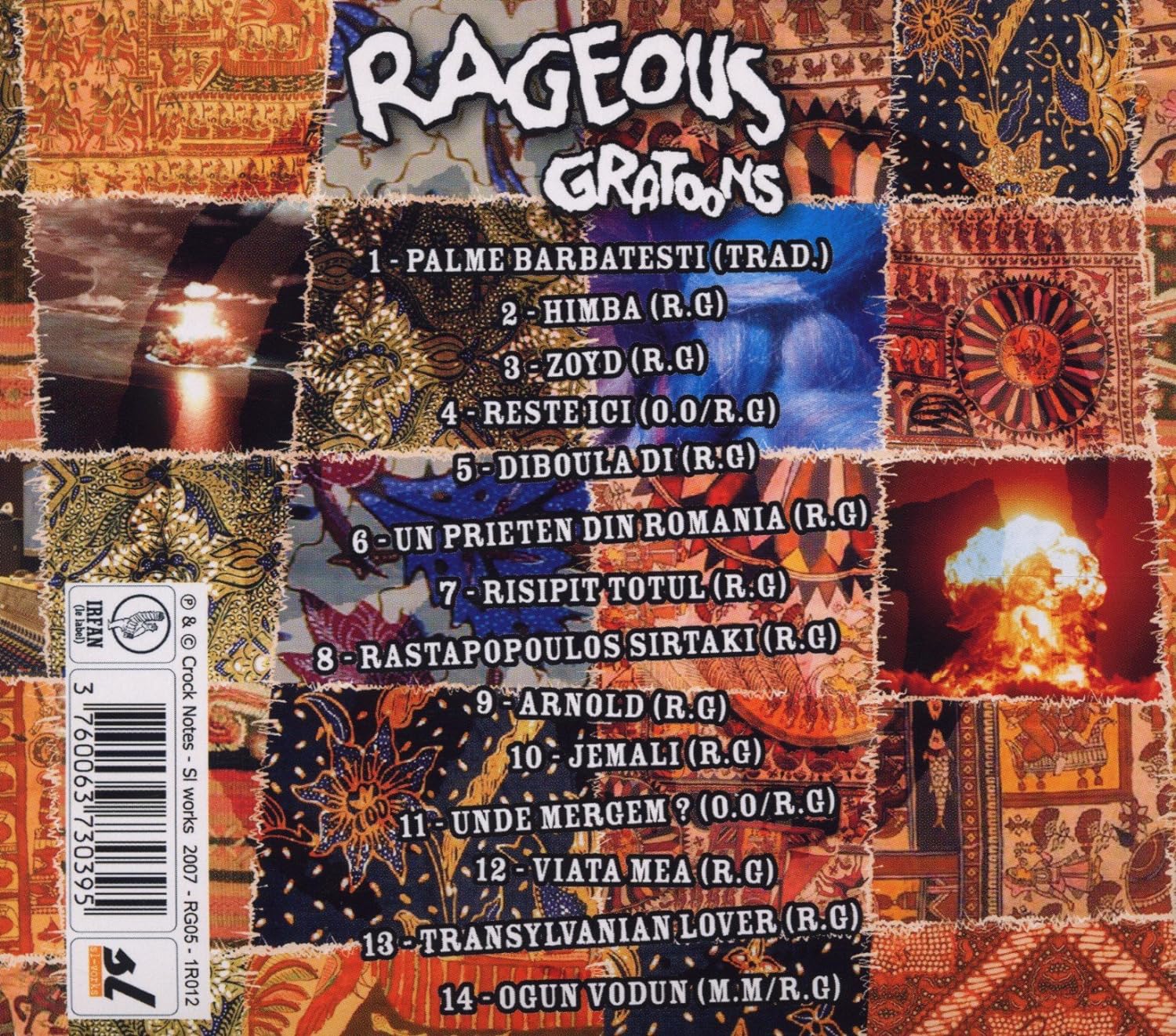 Rageous Gratoons In Concierto Live/Slim