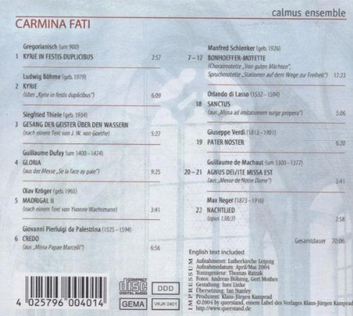 Carmina Fati