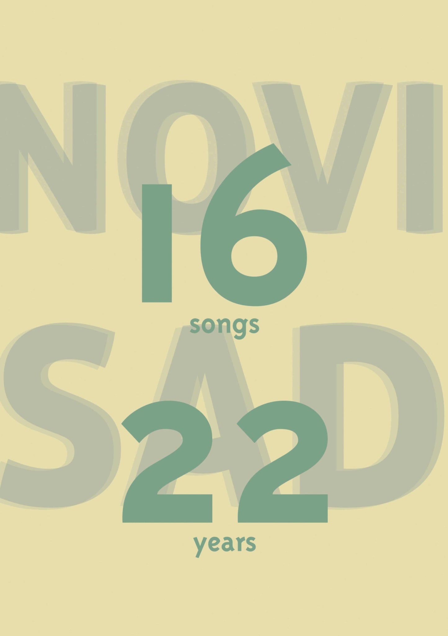 16 songs 22 years (+ Buch