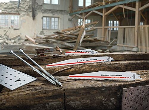 Bosch Accessories Bosch Professional Säbelsägeblatt S 1156 XHM Progressor for Wood and Metal (für Holz & Metall, 225 x 25 x 1,25 mm, Zubehör Säbelsäge) 225 mm Gusseisen Gusseisen (4-12mm) 1 Stück
