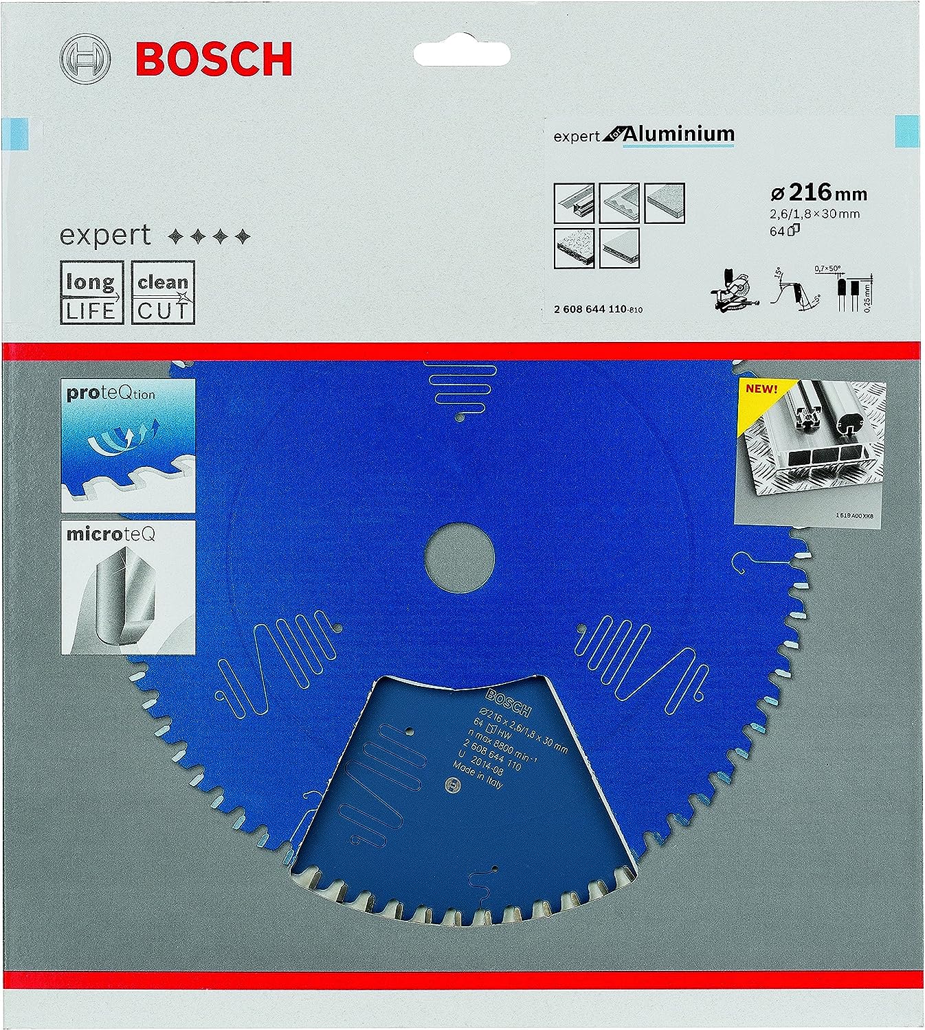 BOSCH Expert for Aluminium Kreissageblatt 216,0 mm