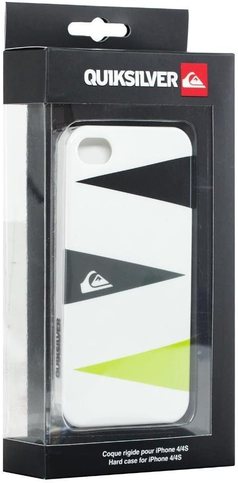 BIG BEN QS231622 Quiksilver Schutzcover mit Displayschutz für Apple iPhone 4/4S weiß