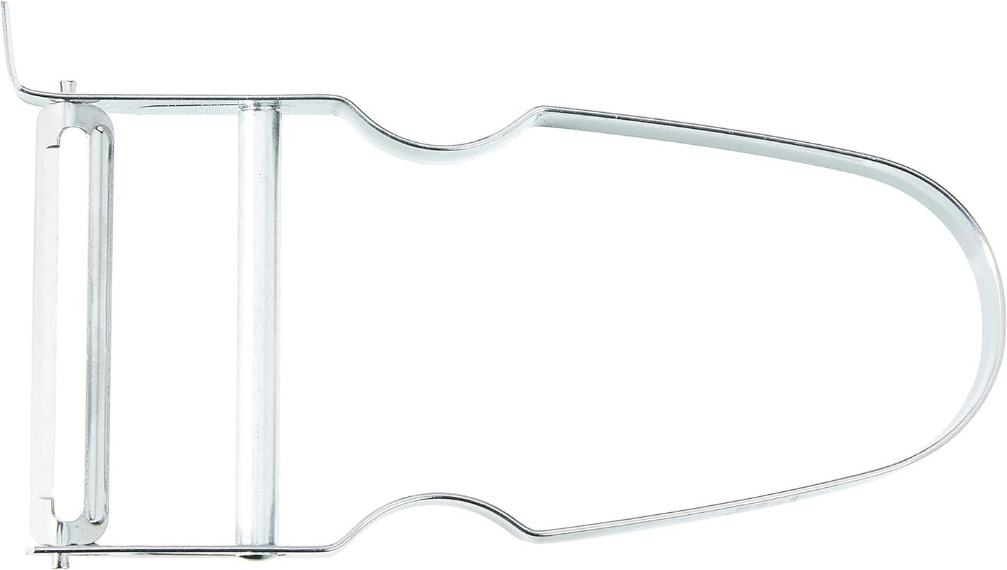WMF Gourmet Sparschäler Pendelklinge 11,5cm, Obst-Gemüseschäler einschneidig, Kartoffelschäler, Spargelschäler, Cromargan Edelstahl poliert, spülmaschinengeeignet