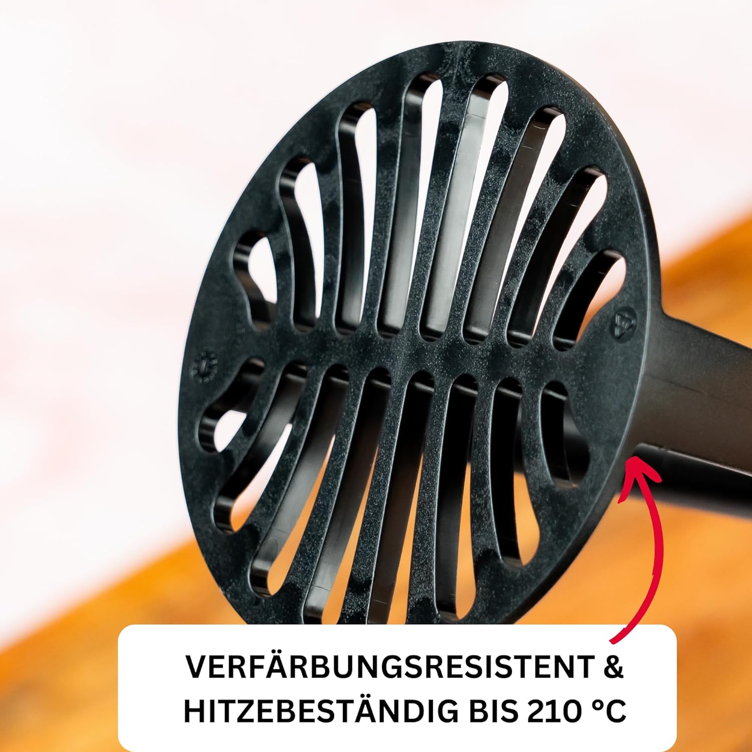 Westmark Potato Masher, Length: 27.5 cm, Gentle, Black, 28632270