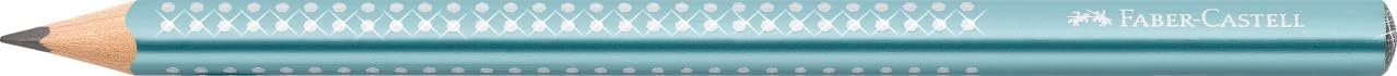 Faber-Castell Jumbo Sparkle Graphite Pencil - Ocean Metallic