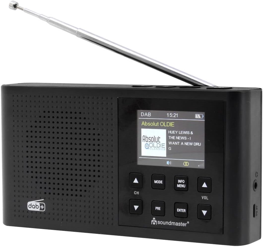 soundmaster DAB165SW DAB+ Empfanger schwarz