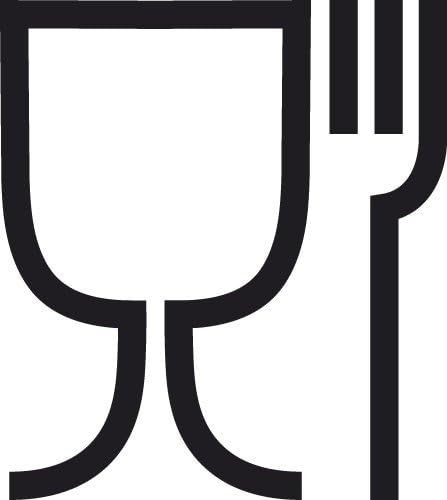 chg 3377-00 Salatbesteck mit Knick/Länge: ca. 27,5 cm, Silber, 1 - Pack (Packung mit 2)