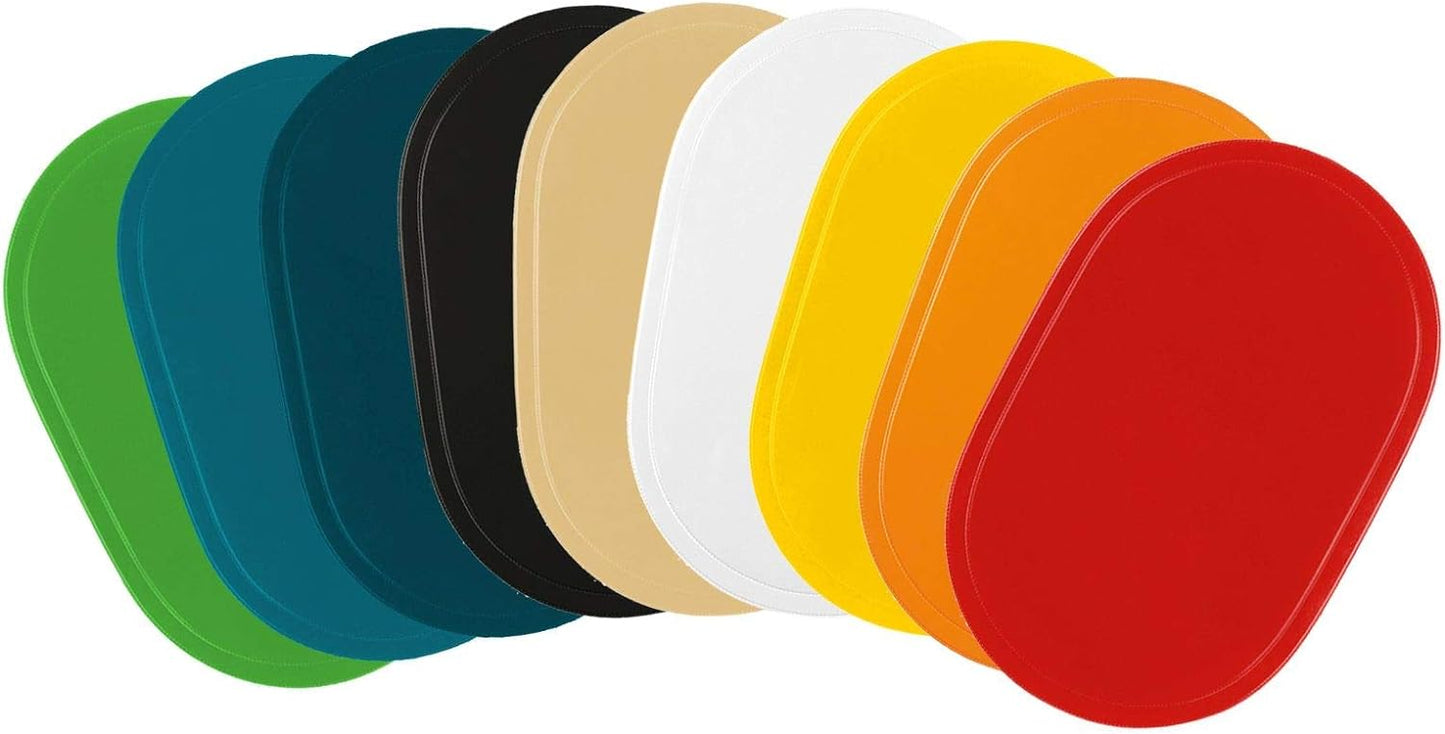 Westmark Tischsets/Platzsets, 4 Stück, 45,5 x 29 cm, Vinyl, Weiß, Saleen Edition: Fun
