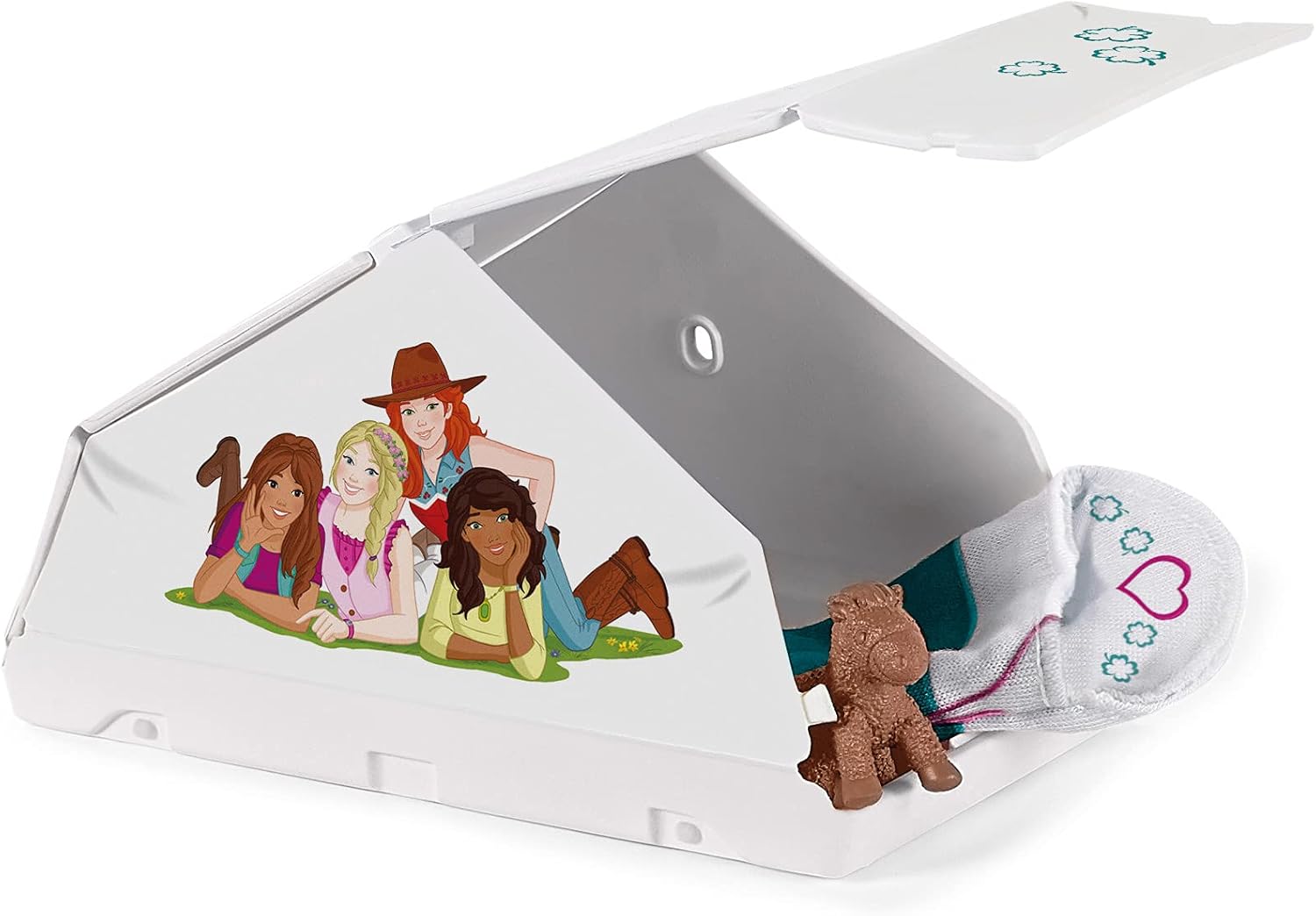SCHLEICH 42537n Accessoires Camping Horse Club Toy Playset Accessory for children aged 5-12 Years new packaging