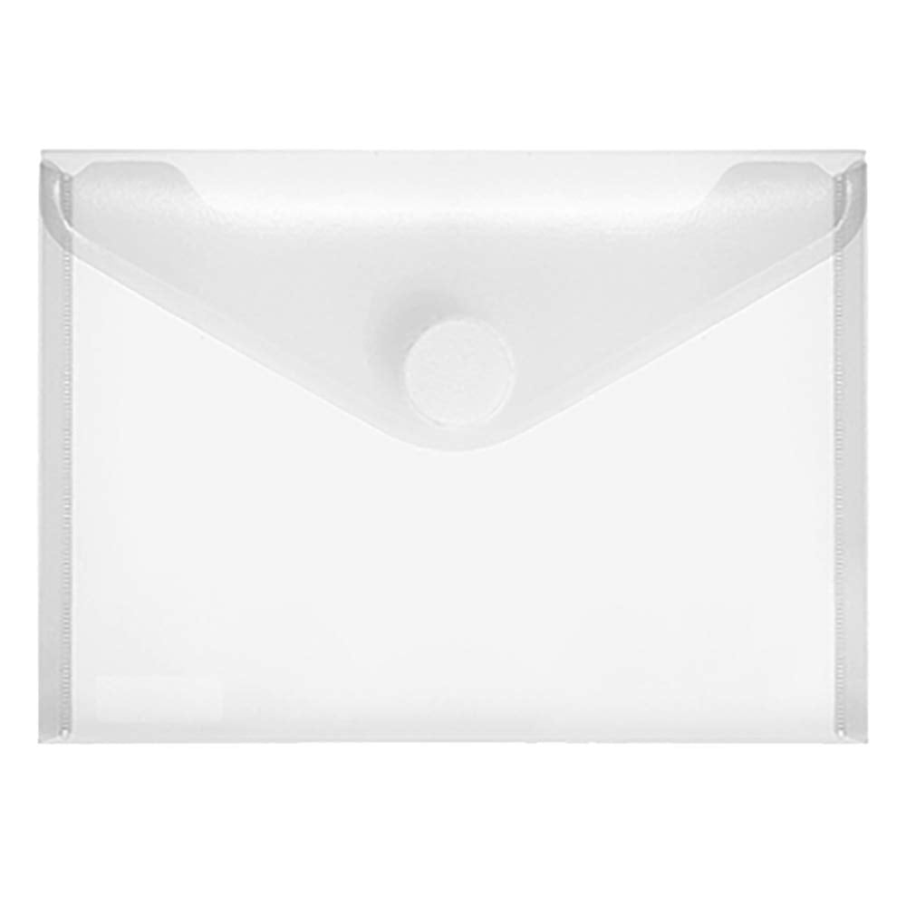 Polypropylene Envelope, A6 Landscape, Transparent Clear, Pack of 10