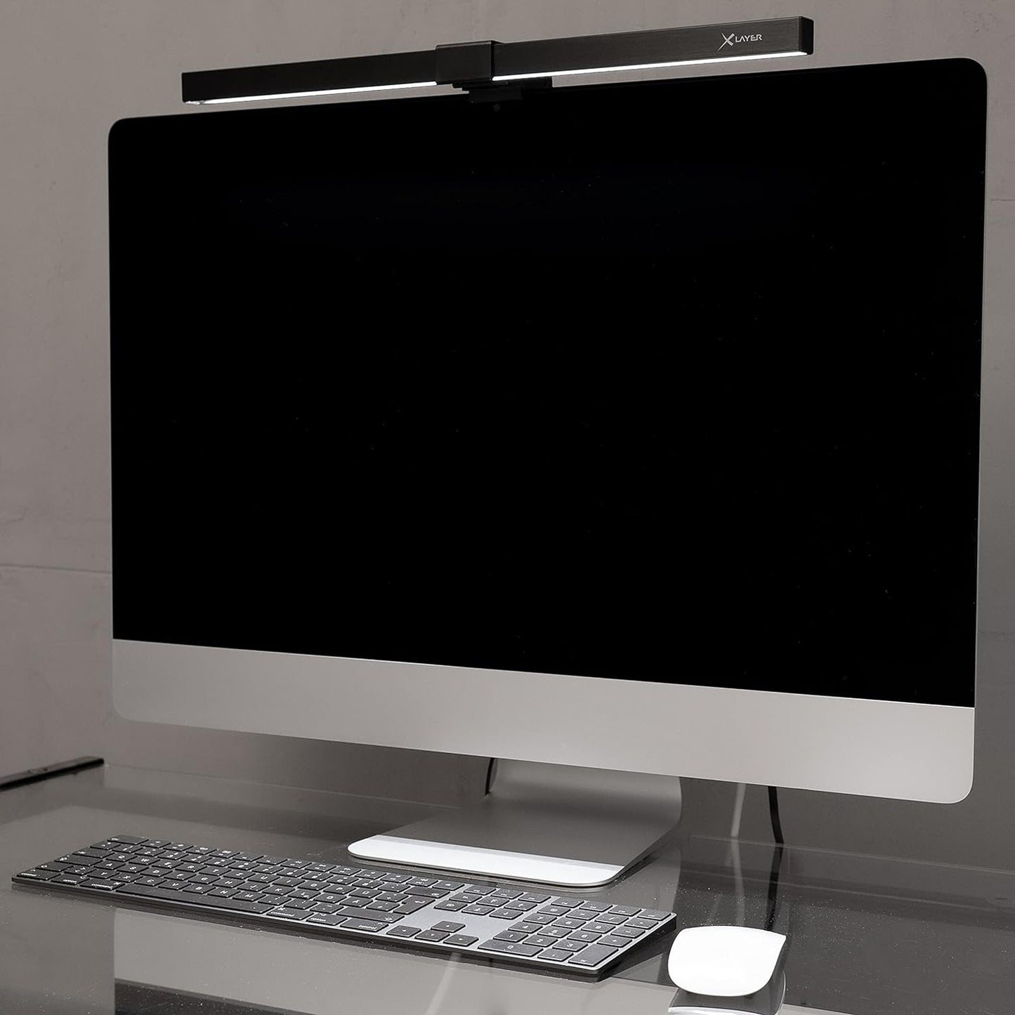 XLAYER Monitor-Lampe schwarz 6 W