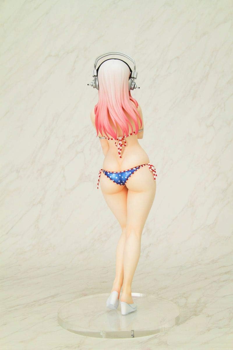Nitro Super Sonic statuette PVC 1/6 Super Sonico Paisura Bikini Ver. Re-Run 28 cm