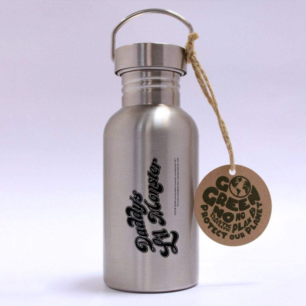 GB eye DC Comics Harley Quinn Daddy's Lil Monster 500ml Canteen Stainless Steel Bottle