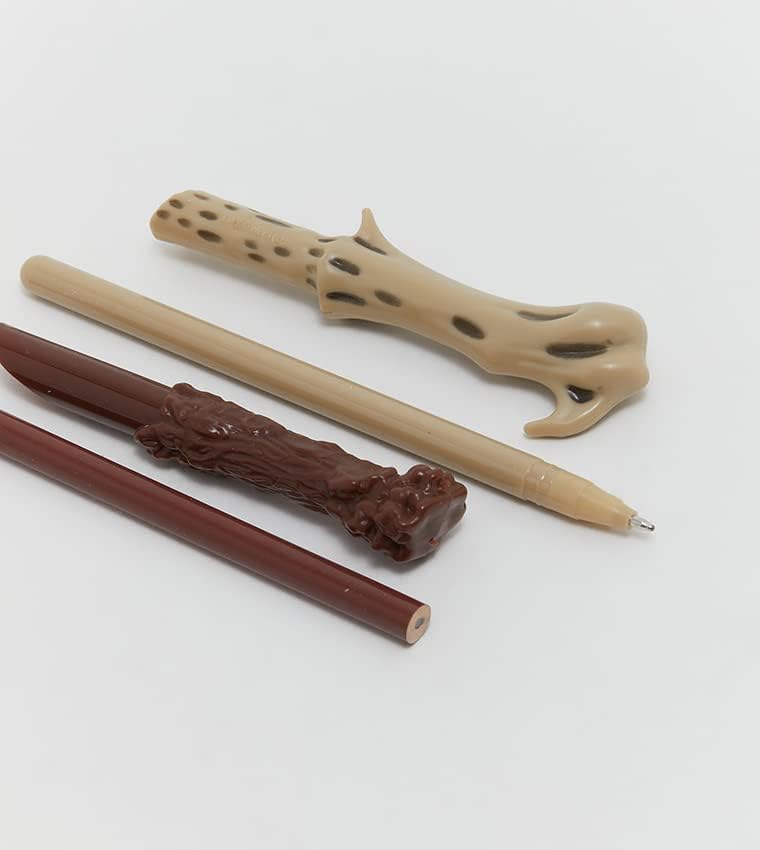 HARRY POTTER - Baguette d'Harry & de Voldemort - Set de 2 stylos