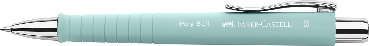 Faber-Castell - 241105 Bolígrafo Poly Ball Xb Edition. Azul caribe., 1 unidad (Paquete de 1