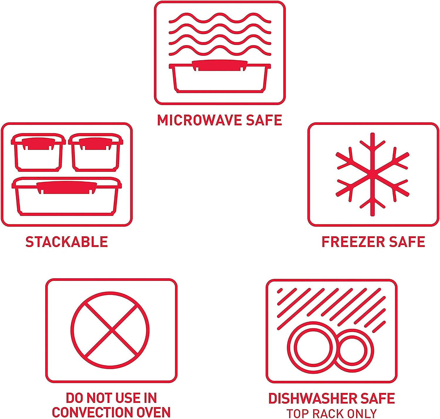 Sistema Microwave Small Soup Mug, Microwave Food Container, 565 ml, BPA-Free, Red/Clear Red 1 Count (Pack of 1)
