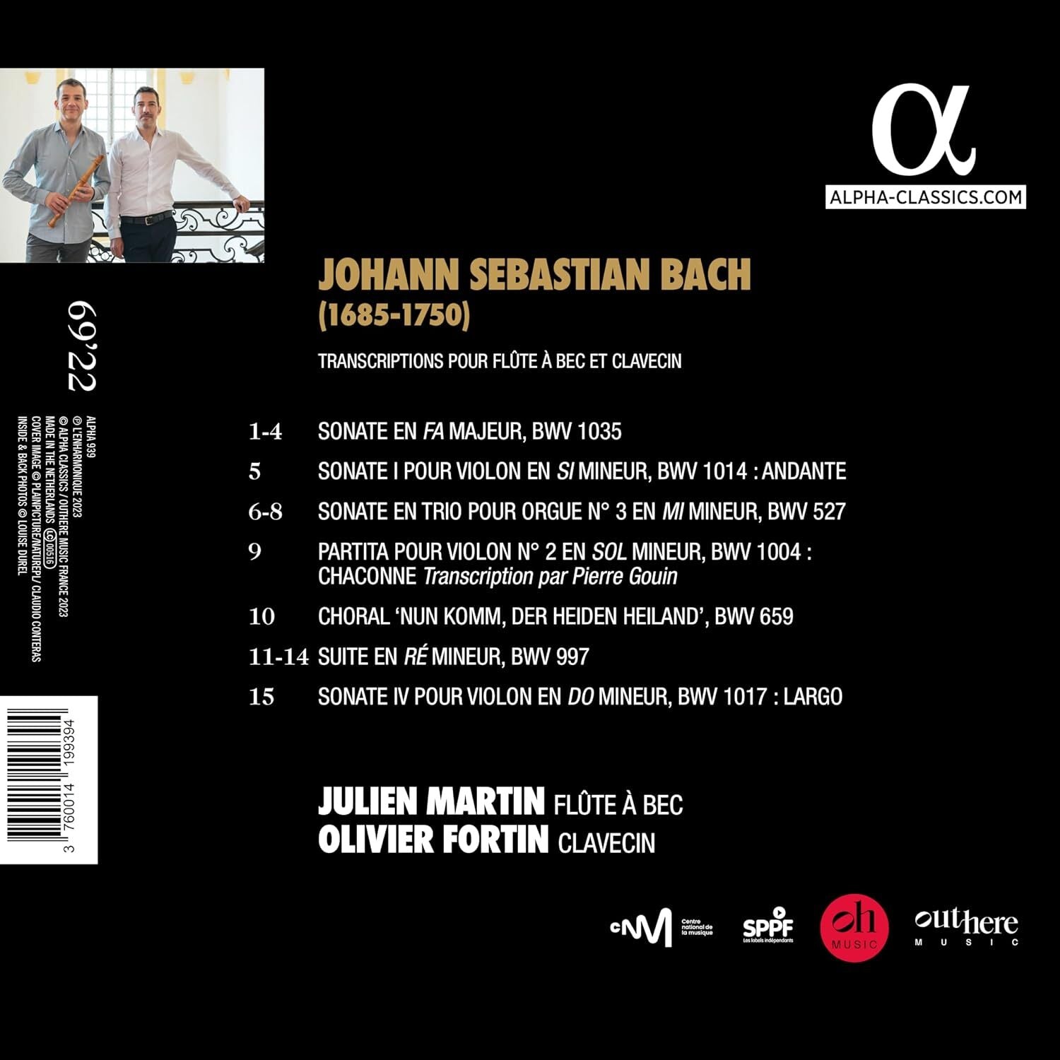 Bach: Transcriptions