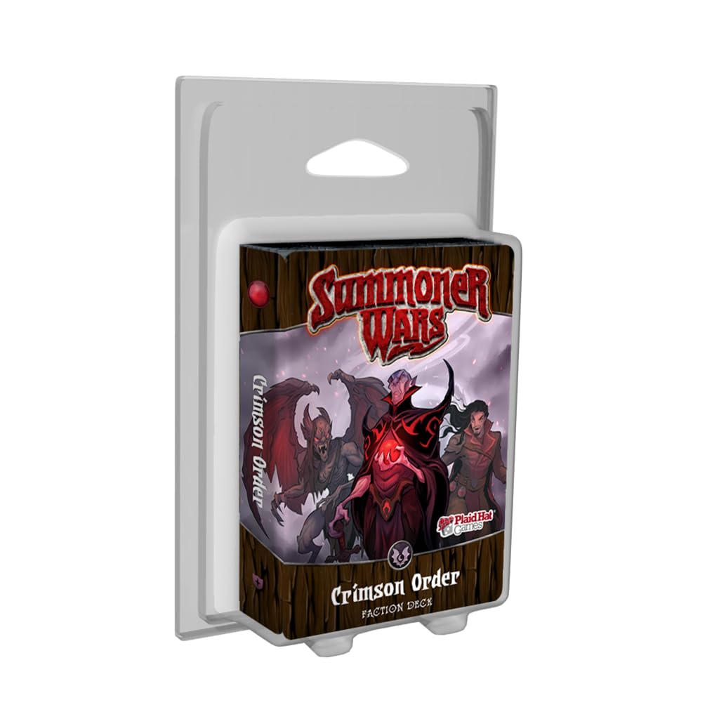 Plaid Hat Games | Summoner Wars 2nd Edition - Crimson Order | Dueling Card Game | Ages 9+ | 2 Players | 45-60 Minutes Playing Time
