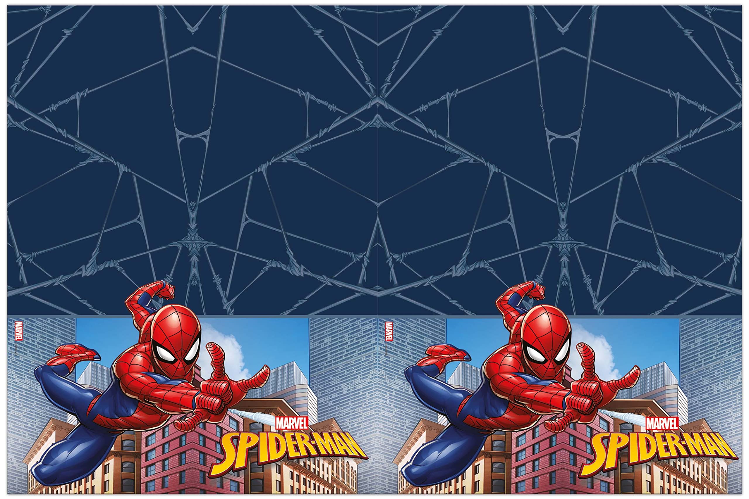 Procos Marvel Spider-Man Crime Fighter Plastic Tablecloth (180x120cm