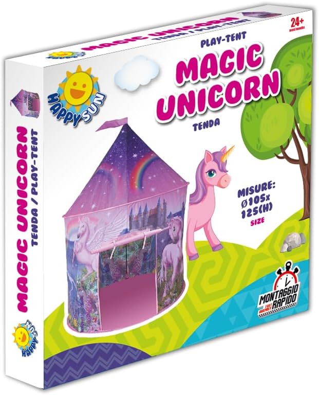 Sport1 705500606 Unicorno Magic Unicorn Tent, Purple