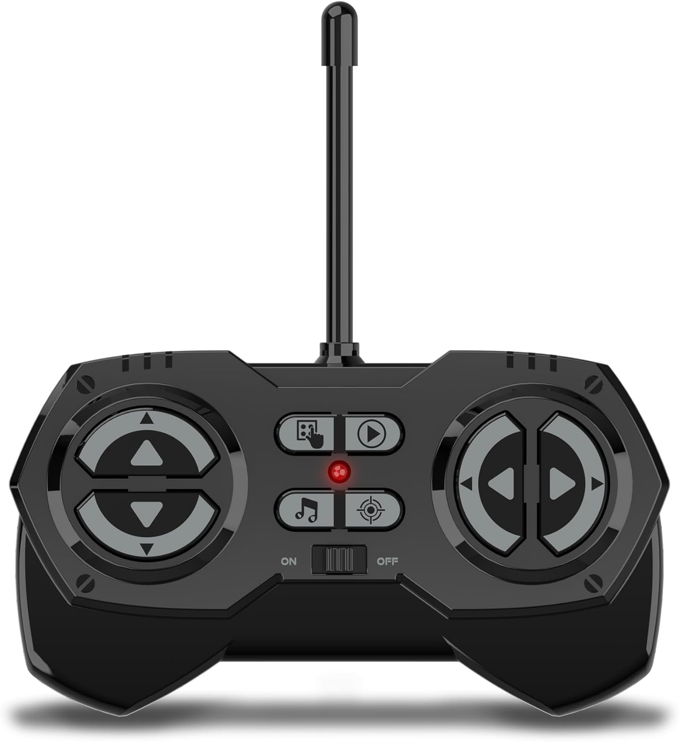 Silverlit YCOO - Robo Blast Black - Remote Control Robot - Shooting Function - Music Included - Dance Function XXL Robot