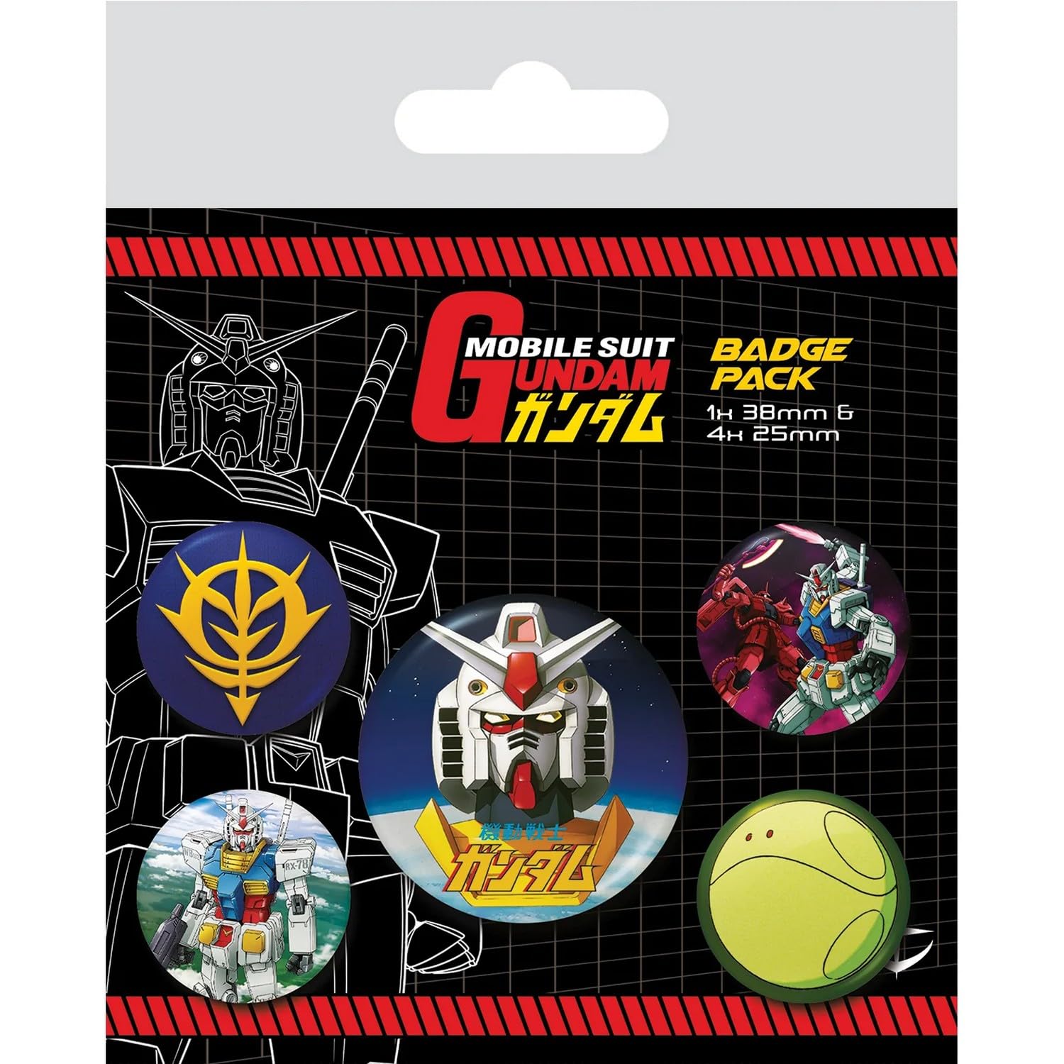 GUNDAM (INTERGALACTIC) BADGE PACK