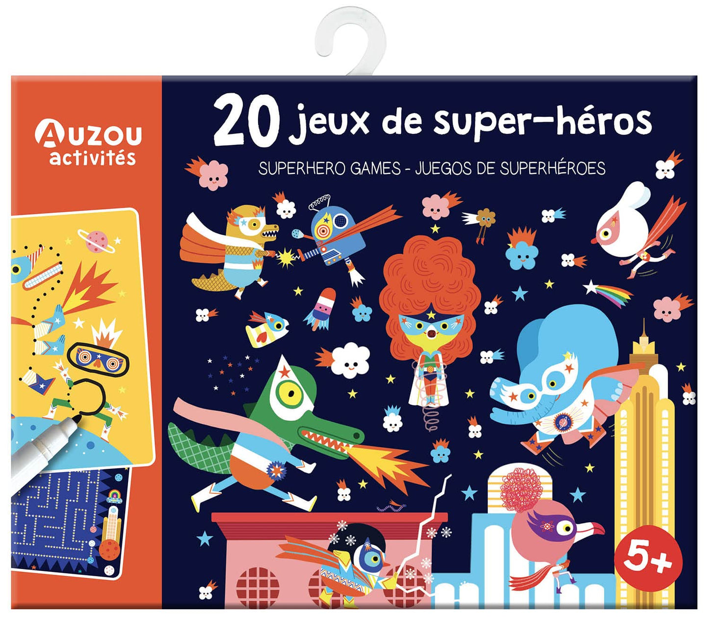 MA POCHETTE DE JEUX - 20 JEUX DE SUPER-HÉROS
