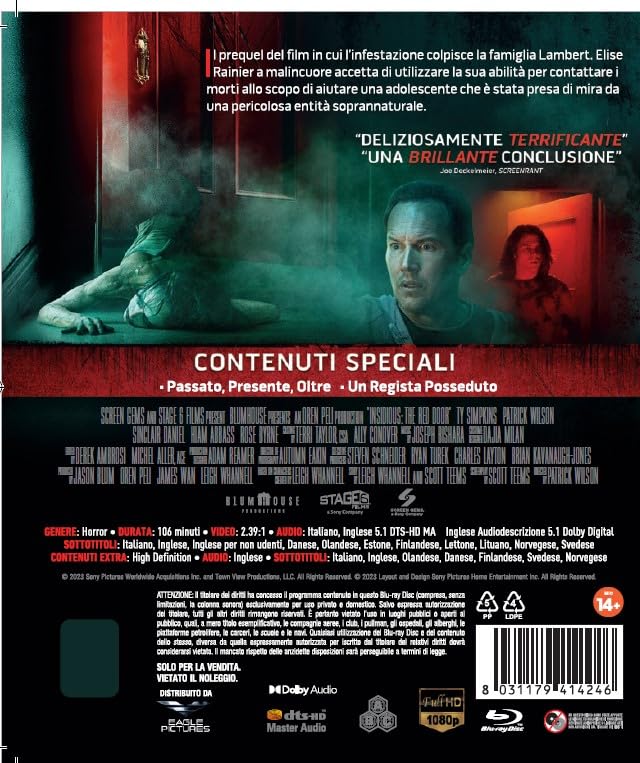 Insidious - La Porta Rossa - Bd