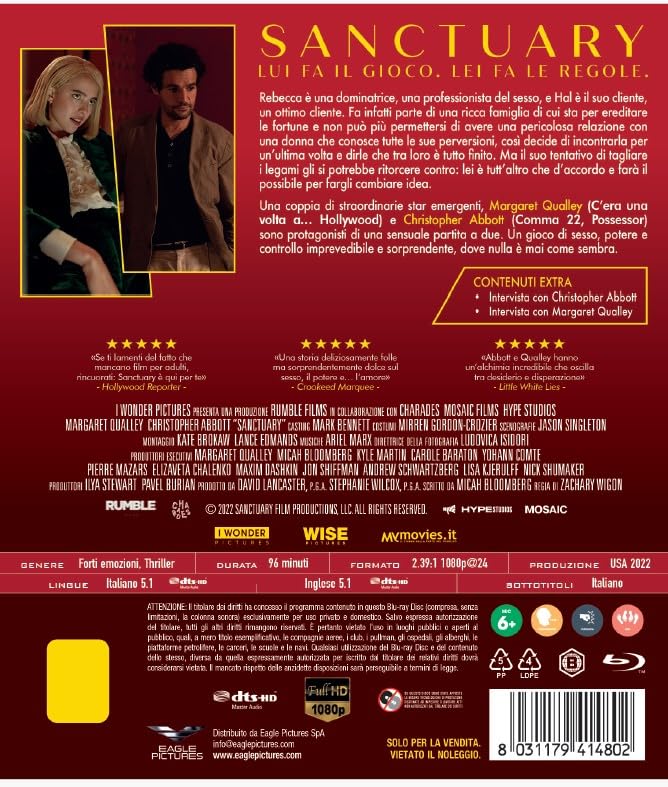 Sanctuary - Lui Fa Il Gioco. Lei Fa Le Regole - (Italian Import)