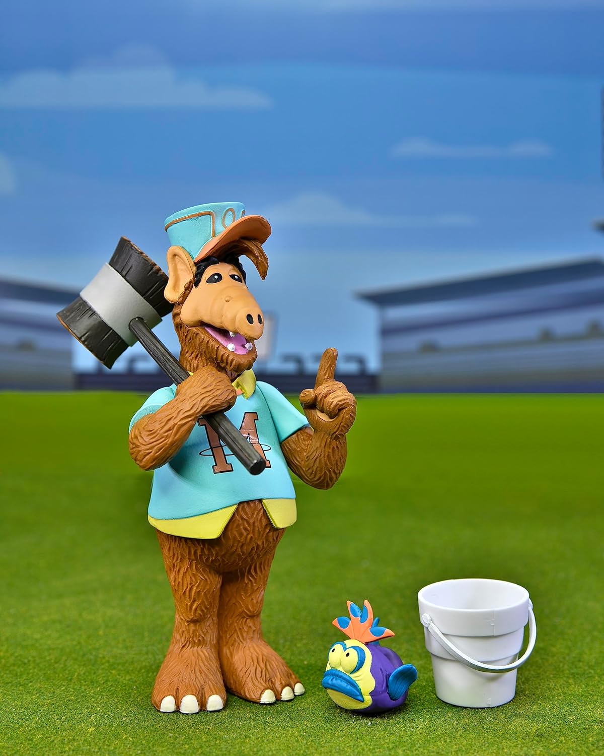 Neca Alf figurine Toony Classic Baseball Alf 15 cm