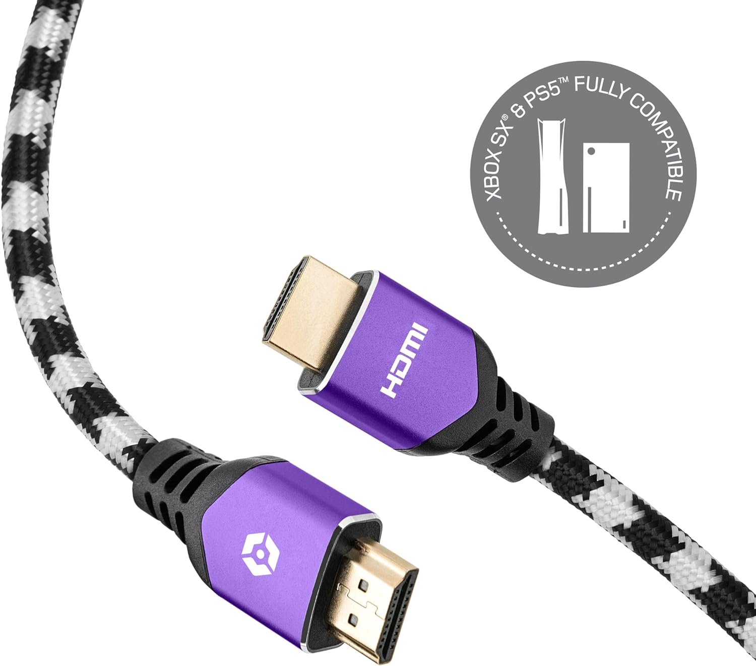 Gioteck Ultra High Speed 8K HDMI Cable for Playstion, Xbox, Nintendo Switch - 48 Gbps Bandwidth, Dynamic HDR
