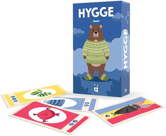 Helvetiq | Hygge | Card Game | Ages 7+ | 2-4 Players | 15 Minutes Playing Time