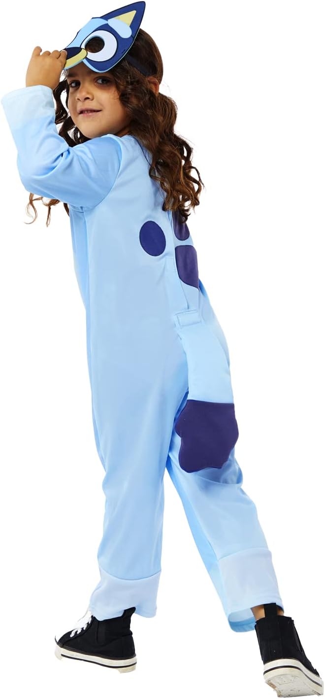amscan Kids Officially Licensed Bluey Fancy Dress Costume Age: 2-8 Years
