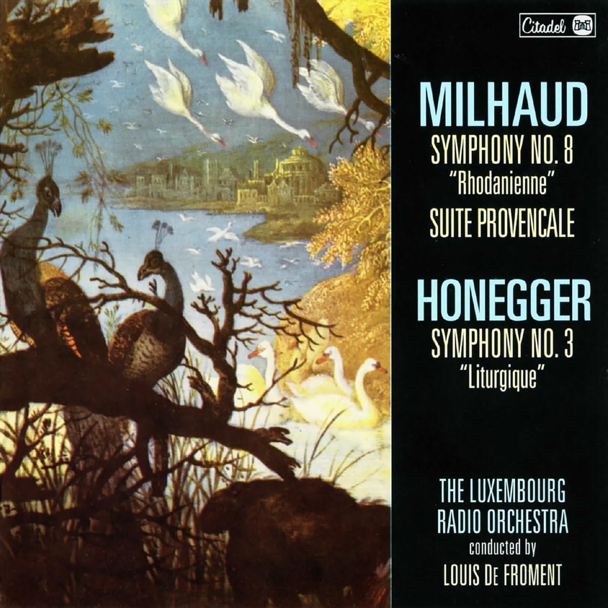 Symphony No. 8 Rhodanienne/Suite Provencale/Honegg