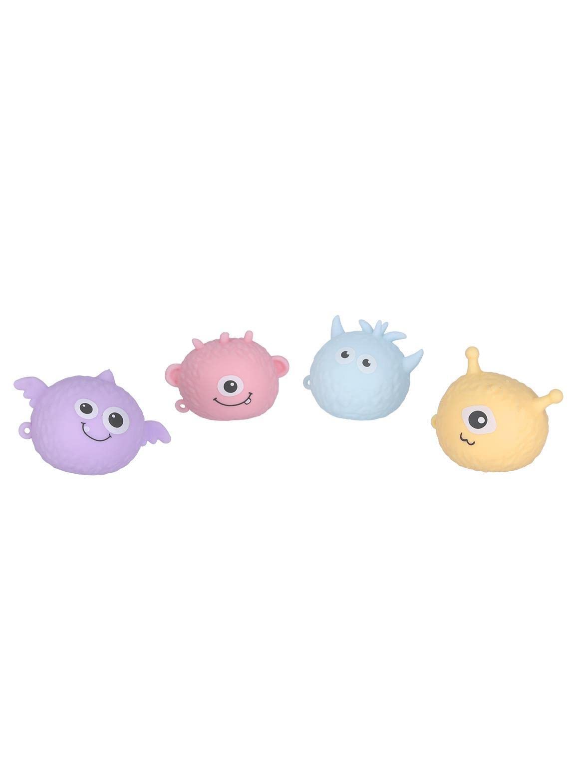 4``/10cm cm Light Up Monsters, 24pc, in Display Box, Assorted Colours