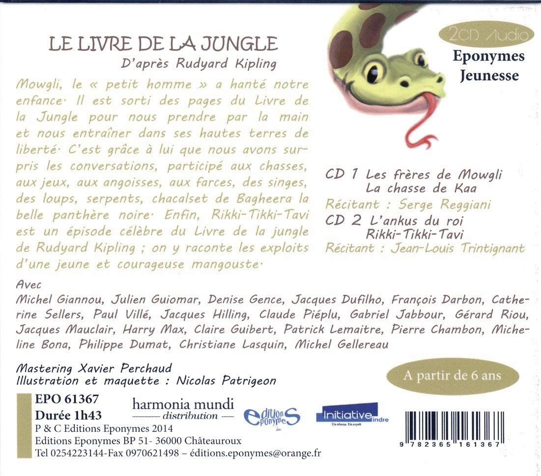 LE LIVRE DE LA JUNGLE