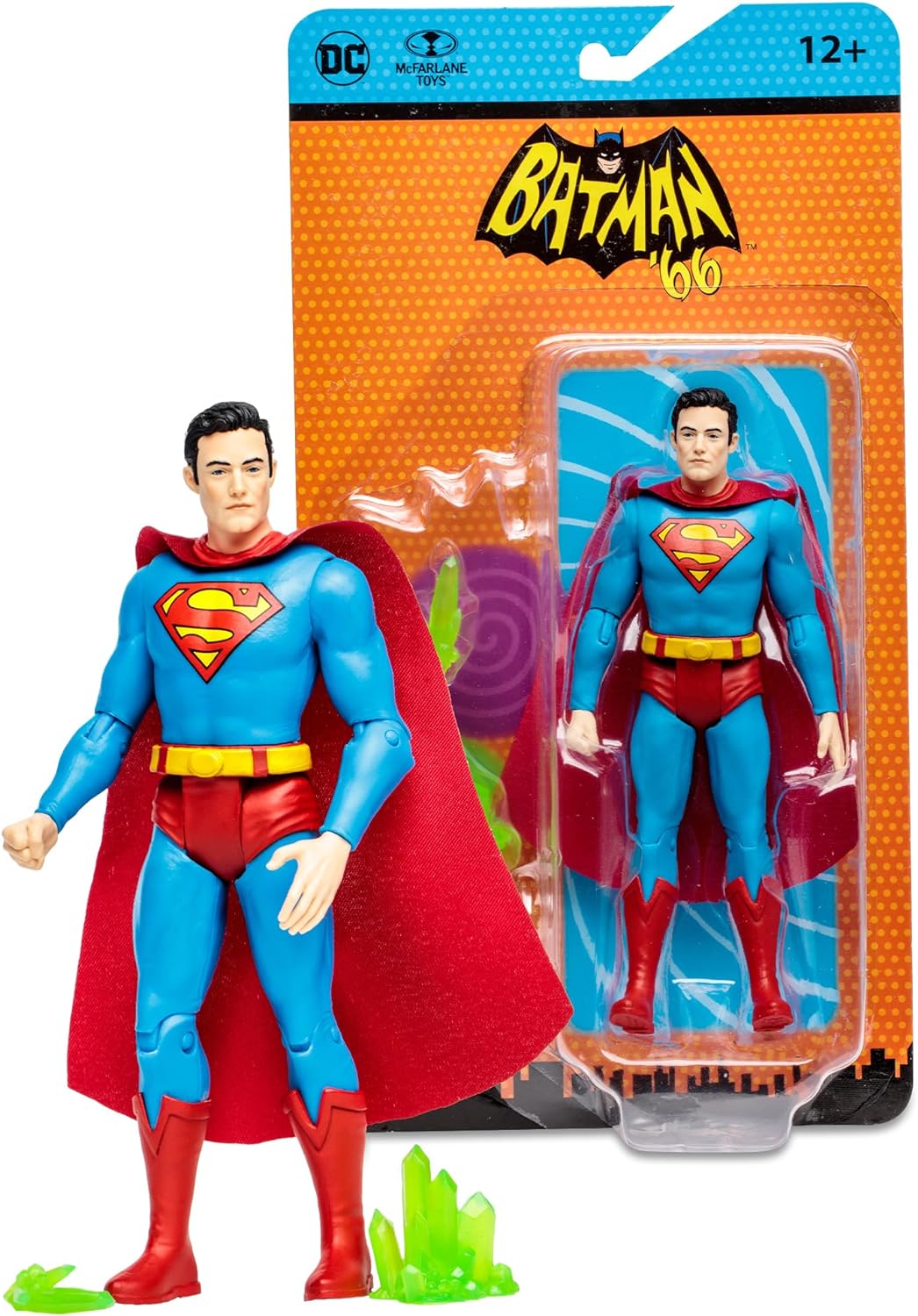 DC Retro 6In WV8 - Batman 66 - Superman (Comic)|