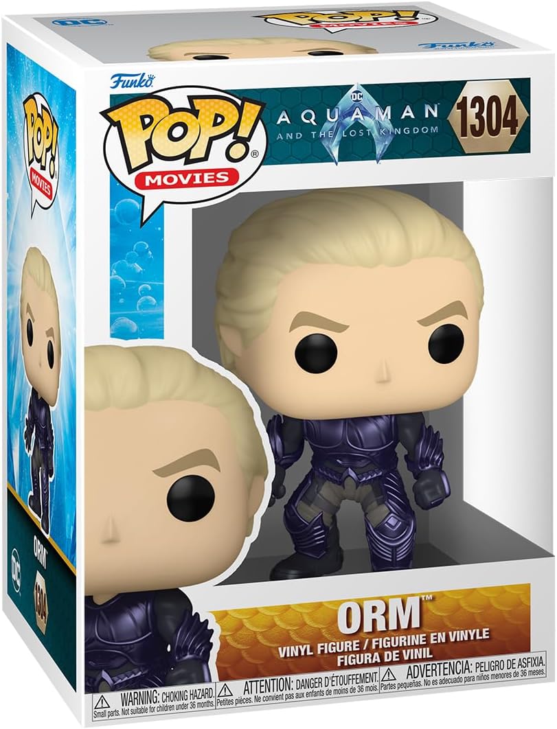 Funko POP! Movies: DC - Orm - Aquaman - Collectable Vinyl Figure - Gift Idea - Official Merchandise - Toys for Kids & Adults - Movies Fans - Model Figure for Collectors and Display