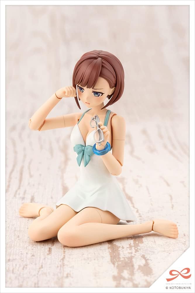 Kotobukiya Sosai Girl Garden Small Bird Play Calendar Swimsuit Total Height Approx. 6.3 Inches (160 mm), 1/10 Scale Plastic Model