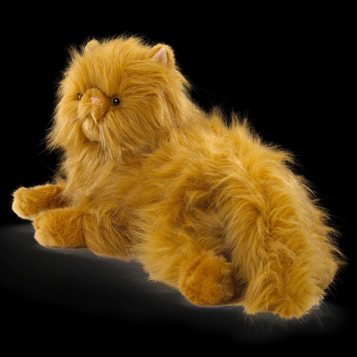 The Noble Collection Harry Potter Crookshanks Collector's Plush - Officially Licensed 19in (48cm) Ginger Kneazle Cat Plush Toy Dolls Gifts