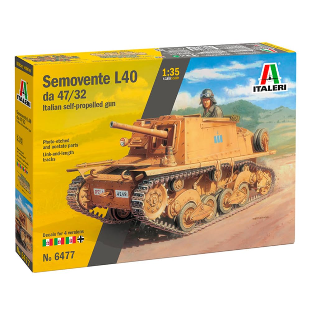 Italeri 6477S Semovente L 40 da 47/32