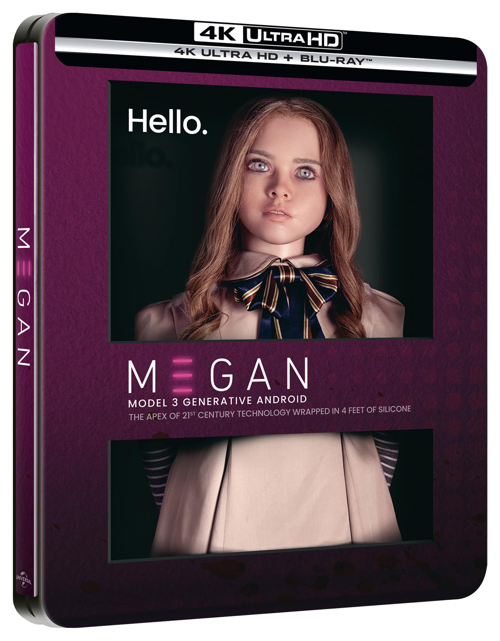 M3GAN - STEELBOOK (4K Ultra HD + Blu-ray)