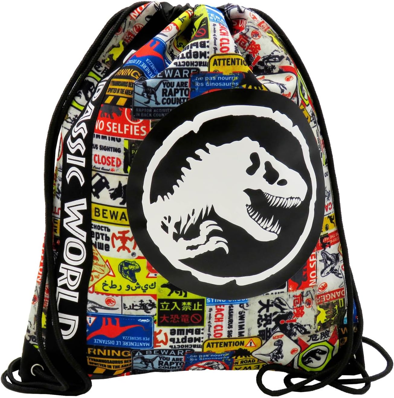 CYPBRANDS Unisex Kid's Jurassic World Danger Sack 20 UK, Multicoloured, Estandar