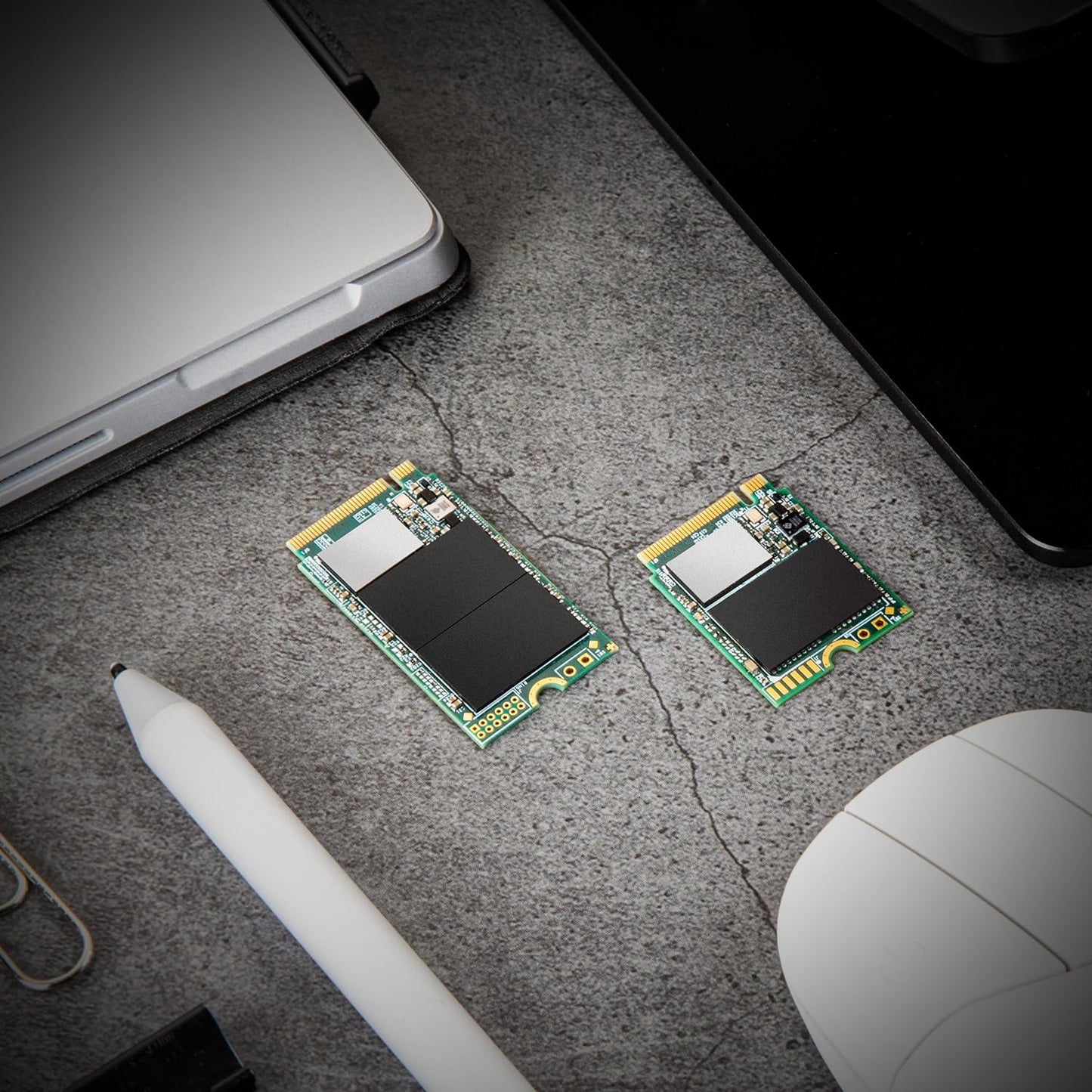 Transcend MTE400S 1 TB NVMe PCIe Gen3 x4 M.2 2242 Internal Solid State Drive (SSD) 3D TLC NAND (TS1TMTE400S