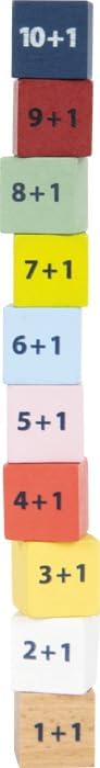 Small Foot Slide Rule Educate, Made of FSC 100%-Certified Wood, for Practising Addition Formulas, 12415