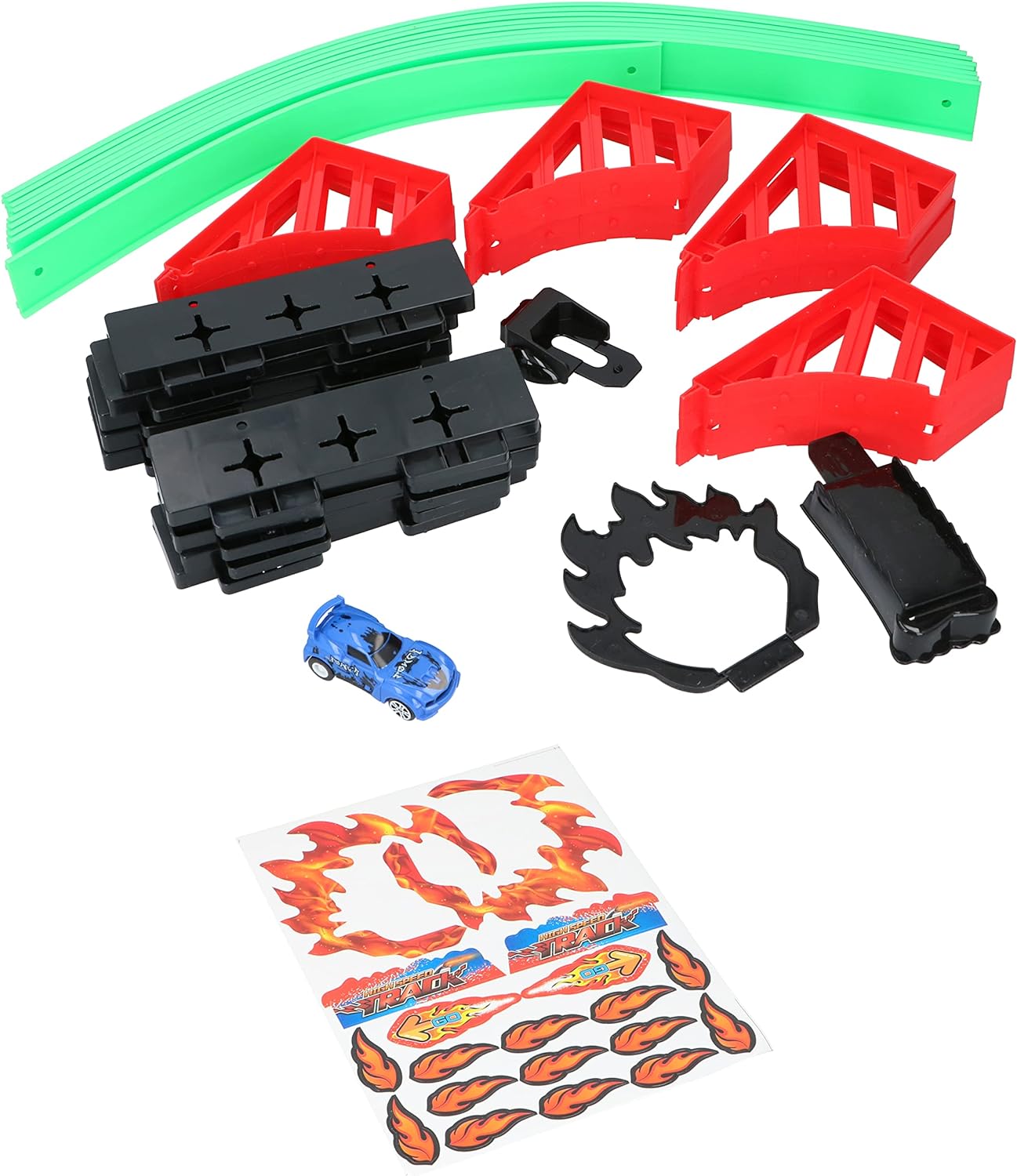 Motorola Nursery Gearbox Car Racing Track 4 loops
